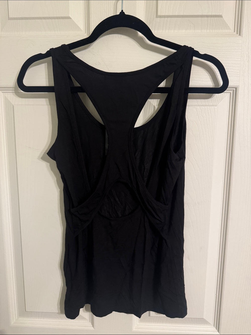bebe Black Racerback Tank - Picture 2 of 4